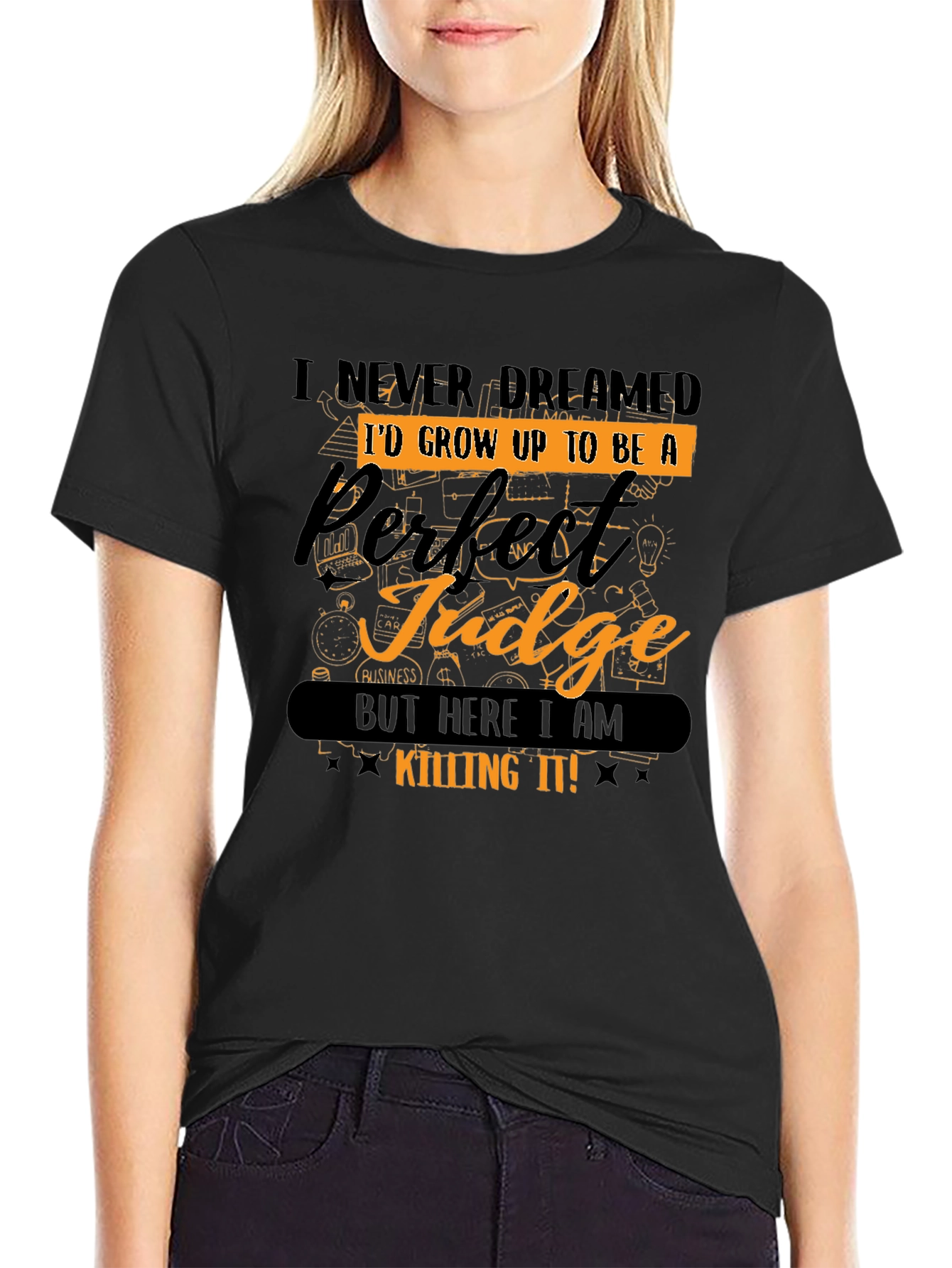 Perfect Judge Graphic Tee - Novelty Gift Idea