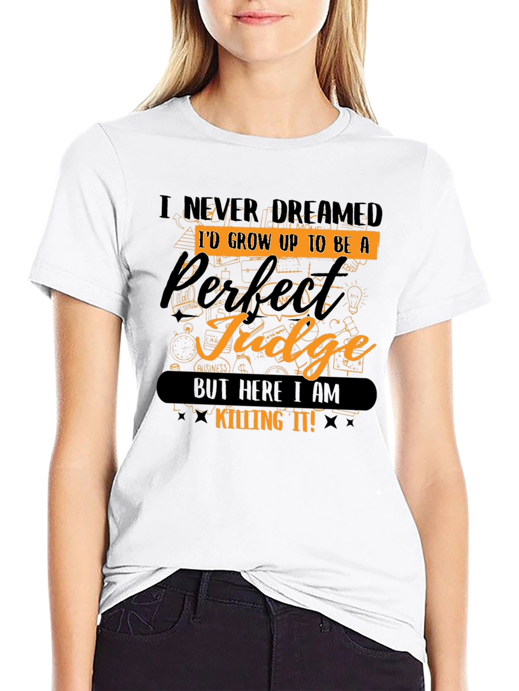 Perfect Judge Graphic Tee - Novelty Gift Idea