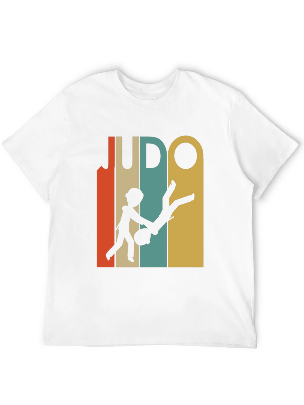 Retro Judo Graphic Tee - Martial Arts T-Shirt