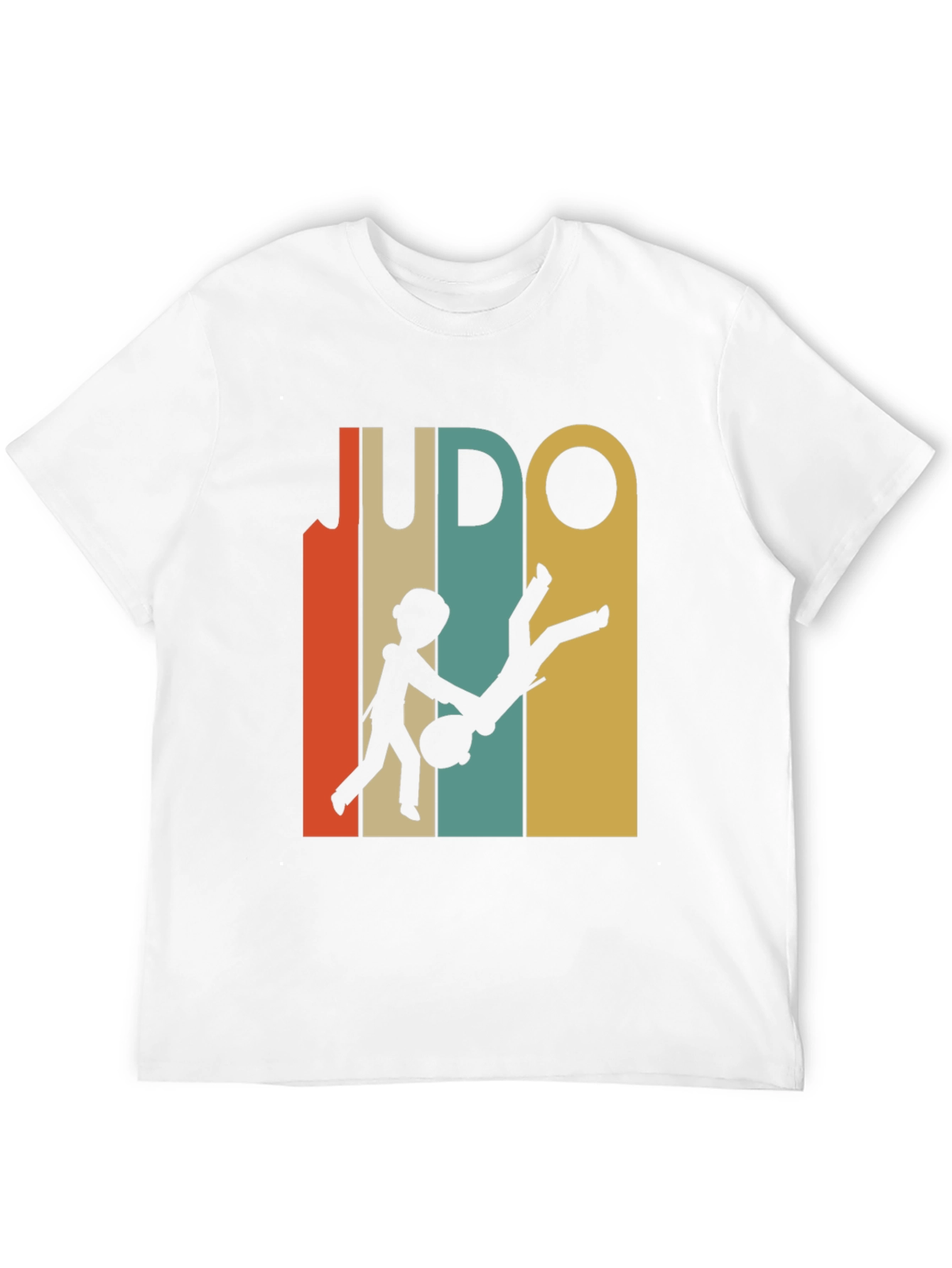 Retro Judo Graphic Tee - Martial Arts T-Shirt