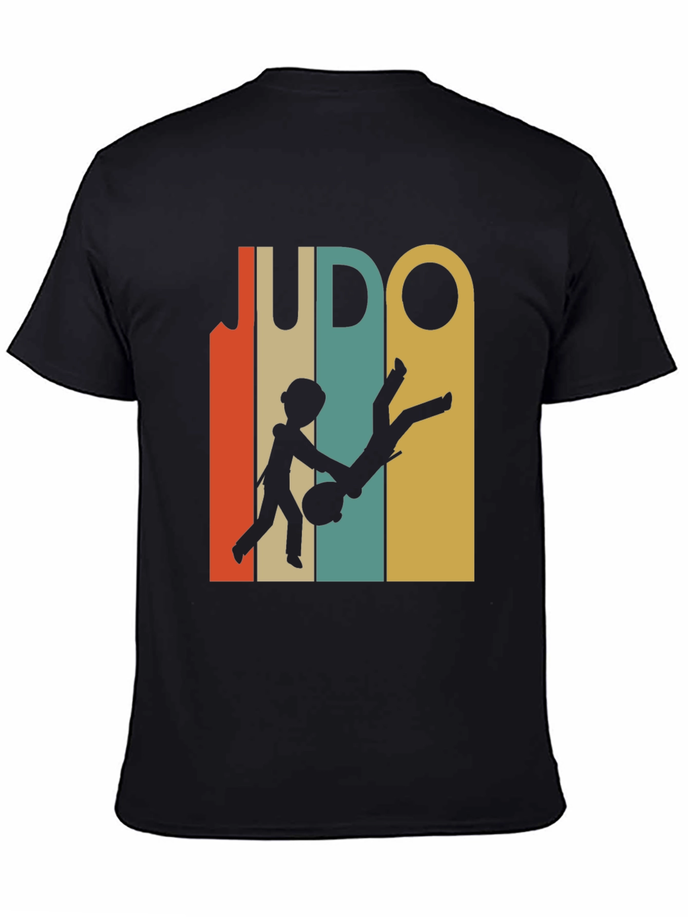 Retro Judo Graphic Tee - Martial Arts T-Shirt