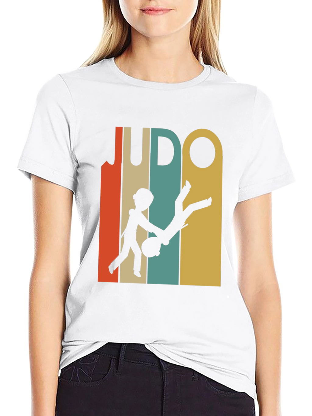 Retro Judo Graphic Tee - Martial Arts T-Shirt