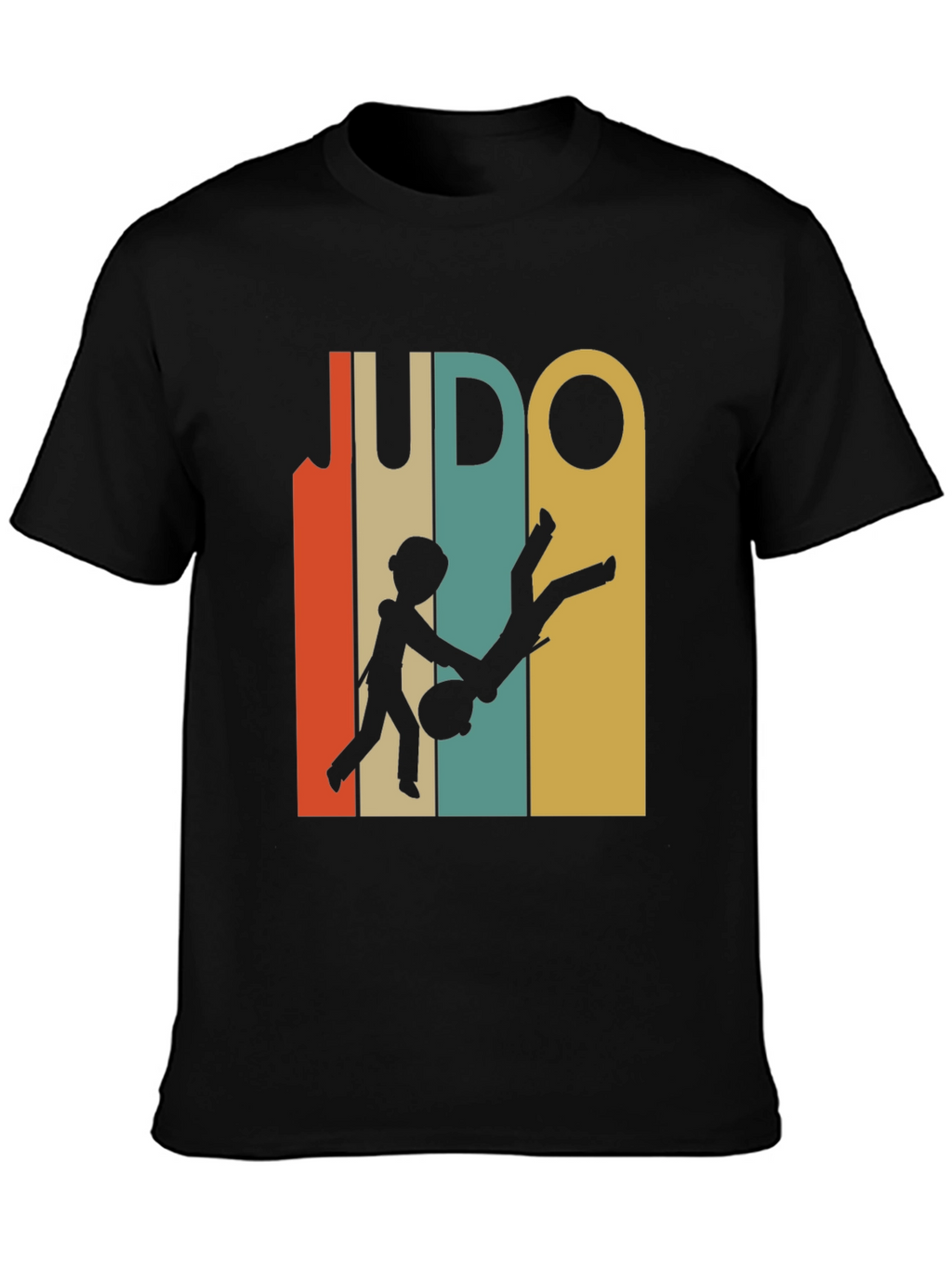 Retro Judo Graphic Tee - Martial Arts T-Shirt