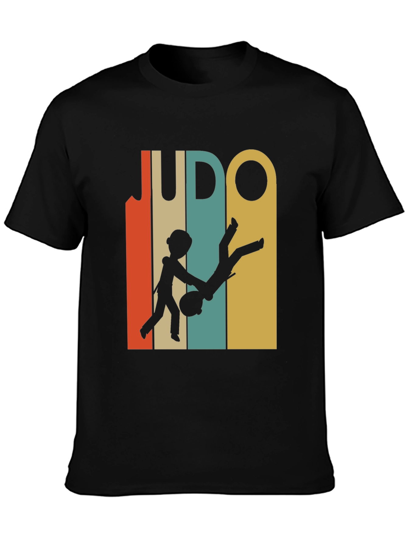 Retro Judo Graphic Tee - Martial Arts T-Shirt