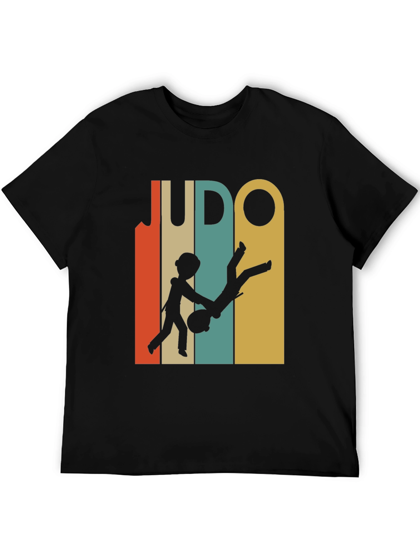 Retro Judo Graphic Tee - Martial Arts T-Shirt