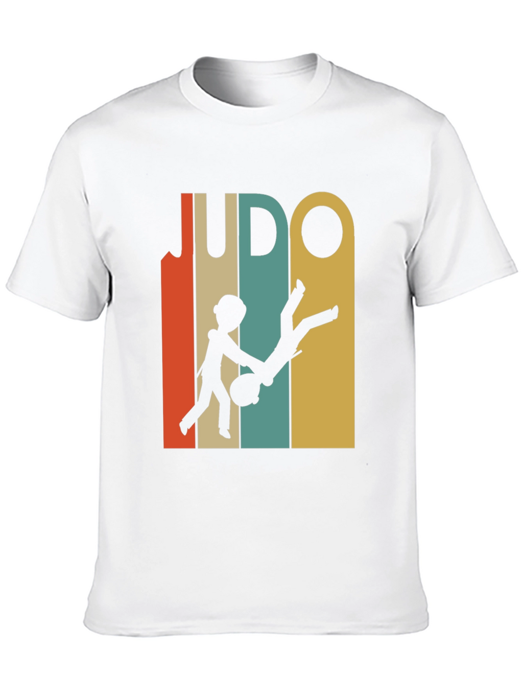 Retro Judo Graphic Tee - Martial Arts T-Shirt