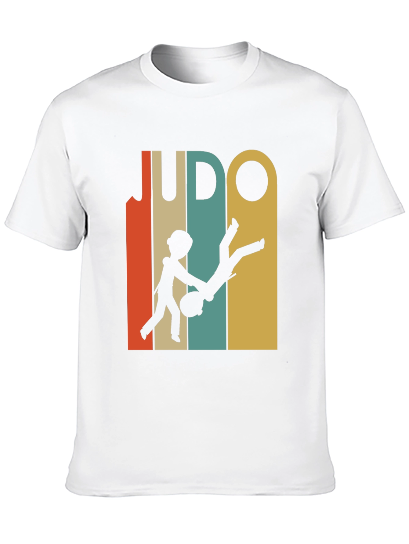 Retro Judo Graphic Tee - Martial Arts T-Shirt