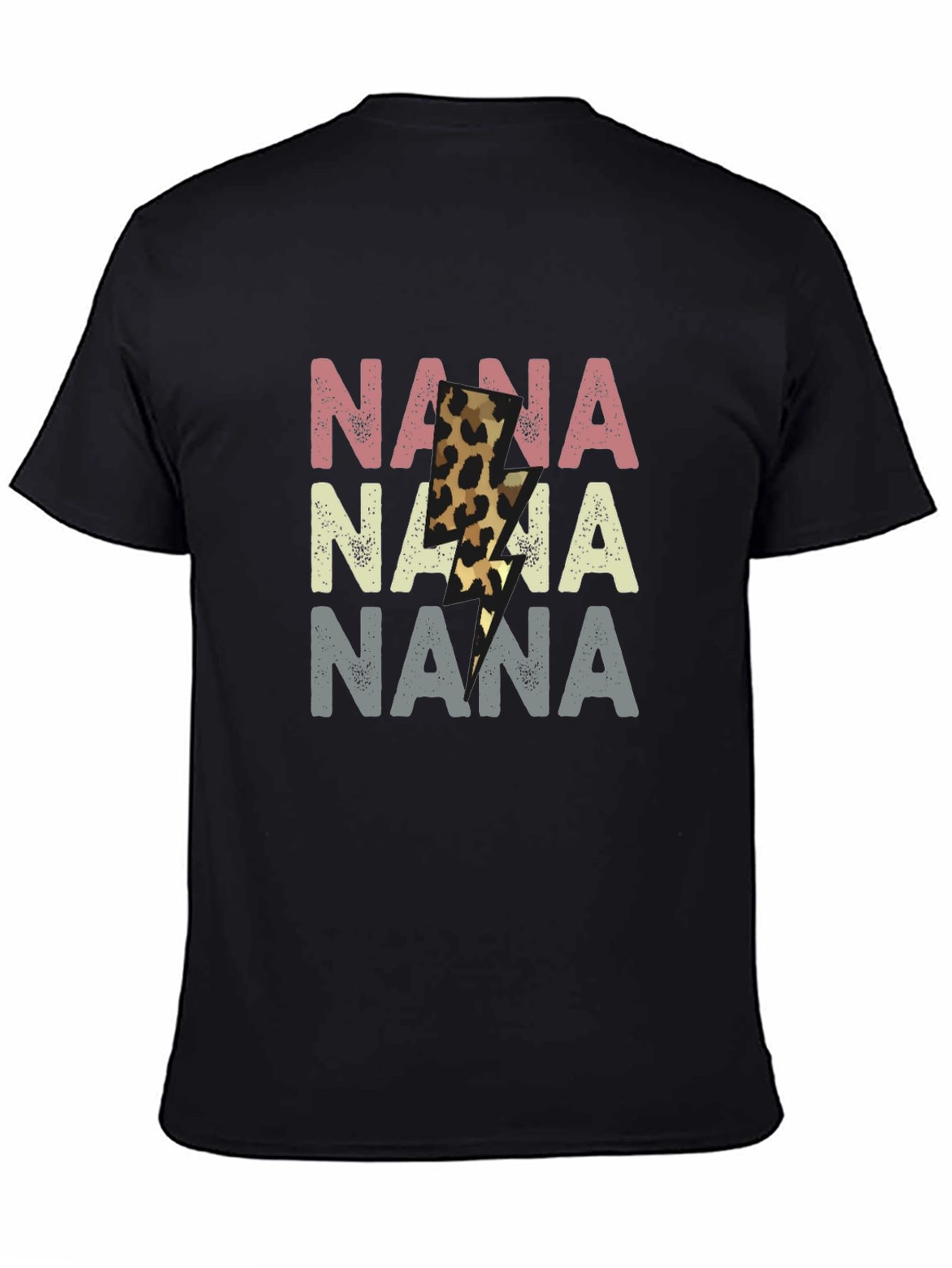 Nana Lightning Bolt T-Shirt - Graphic Tee for Grandmothers