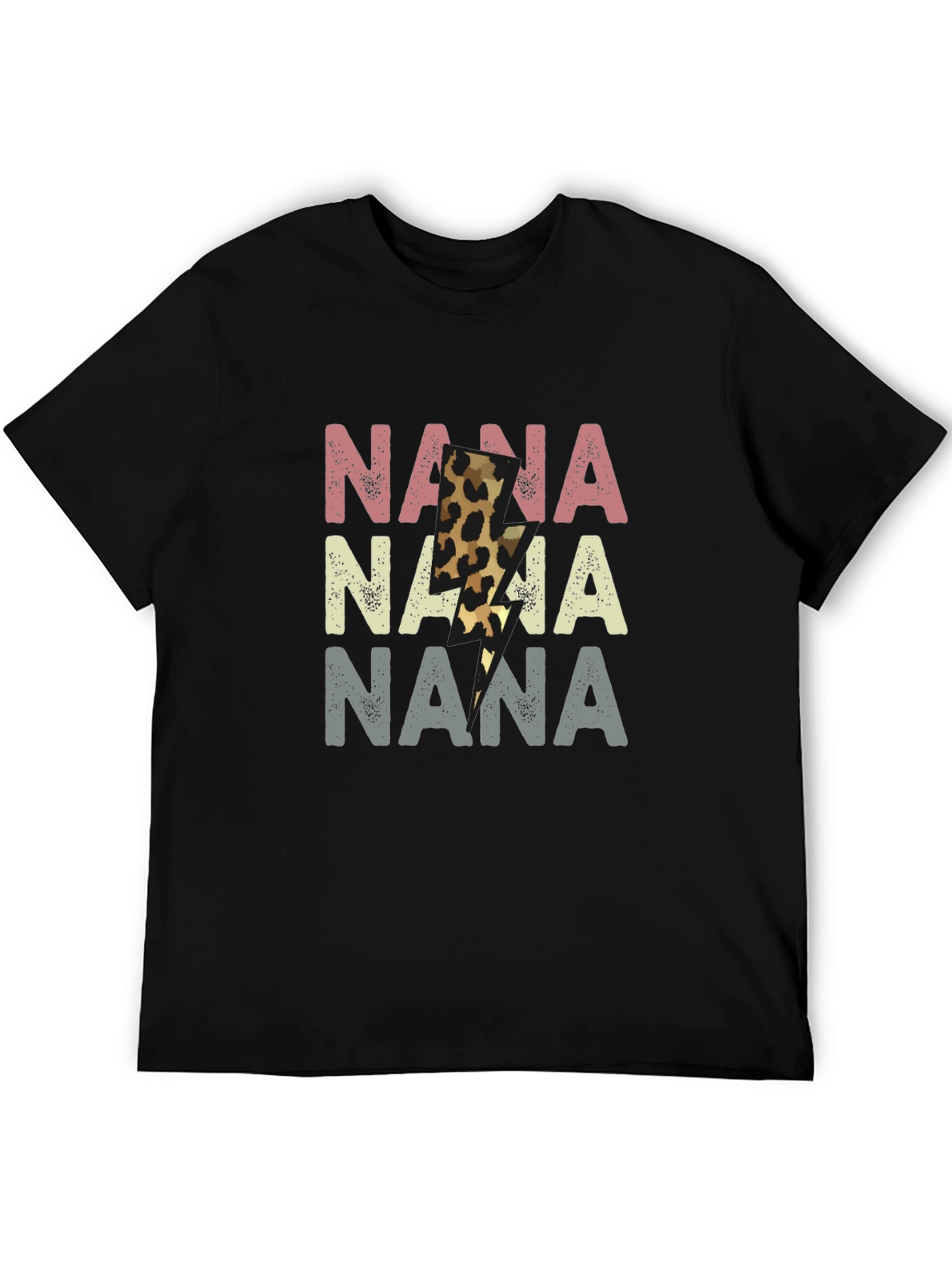 Nana Lightning Bolt T-Shirt - Graphic Tee for Grandmothers