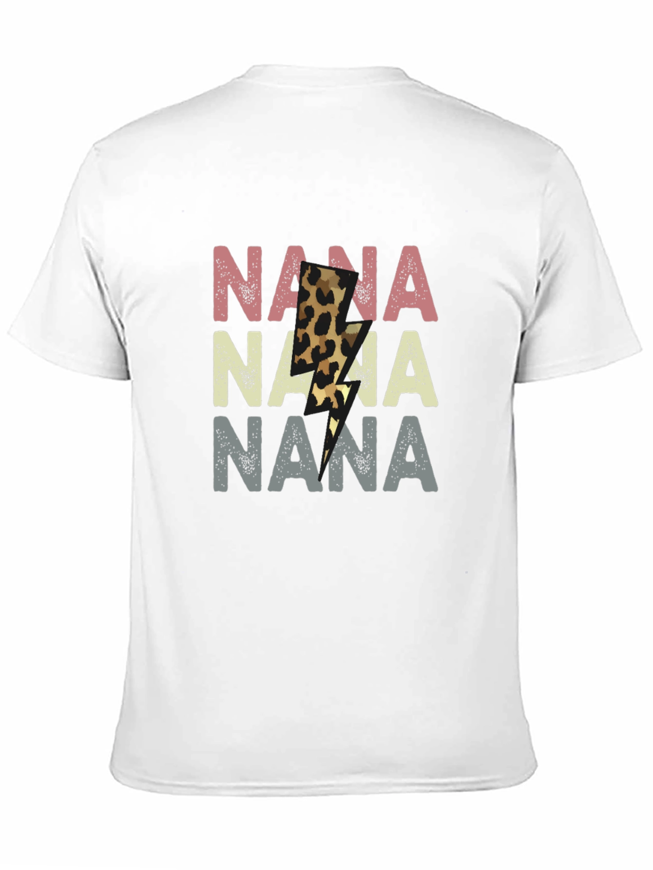 Nana Lightning Bolt T-Shirt - Graphic Tee for Grandmothers