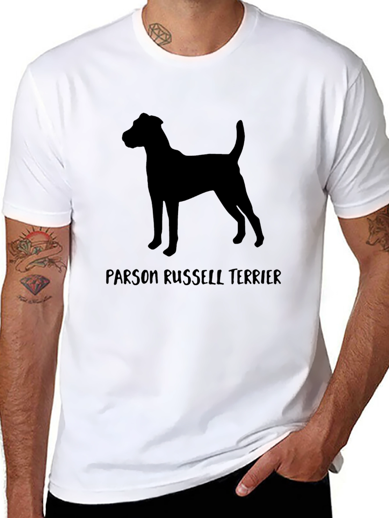 Parson Russell Terrier Silhouette T-Shirt