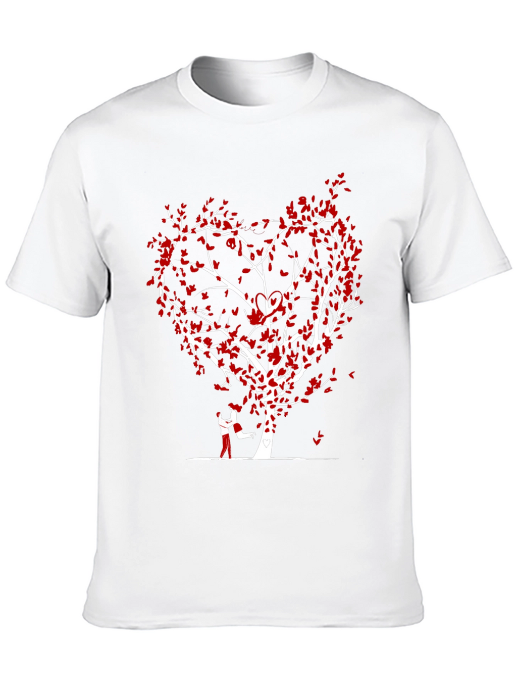 Heart Tree Love Graphic T-Shirt