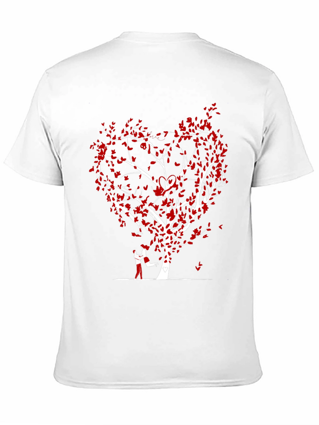 Heart Tree Love Graphic T-Shirt