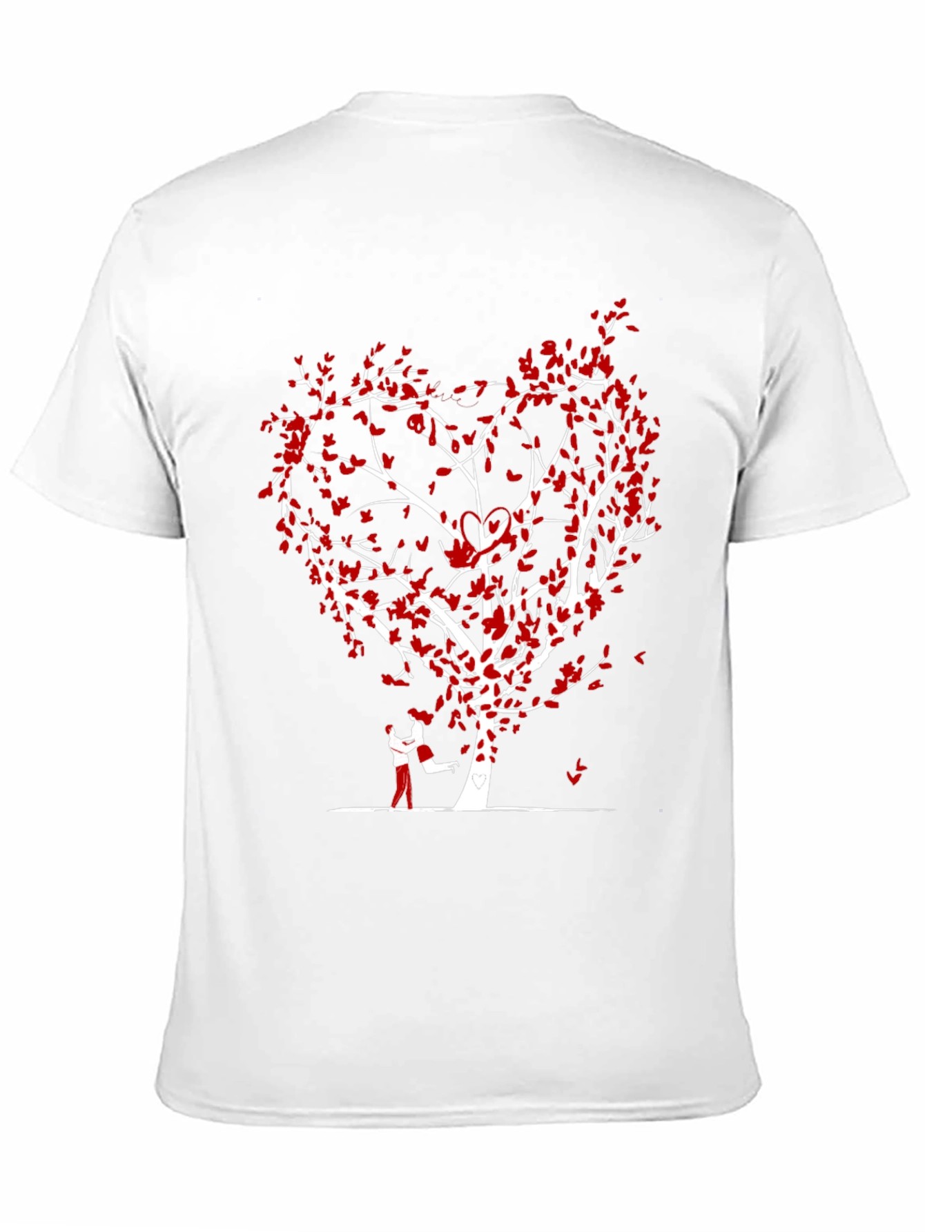 Heart Tree Love Graphic T-Shirt