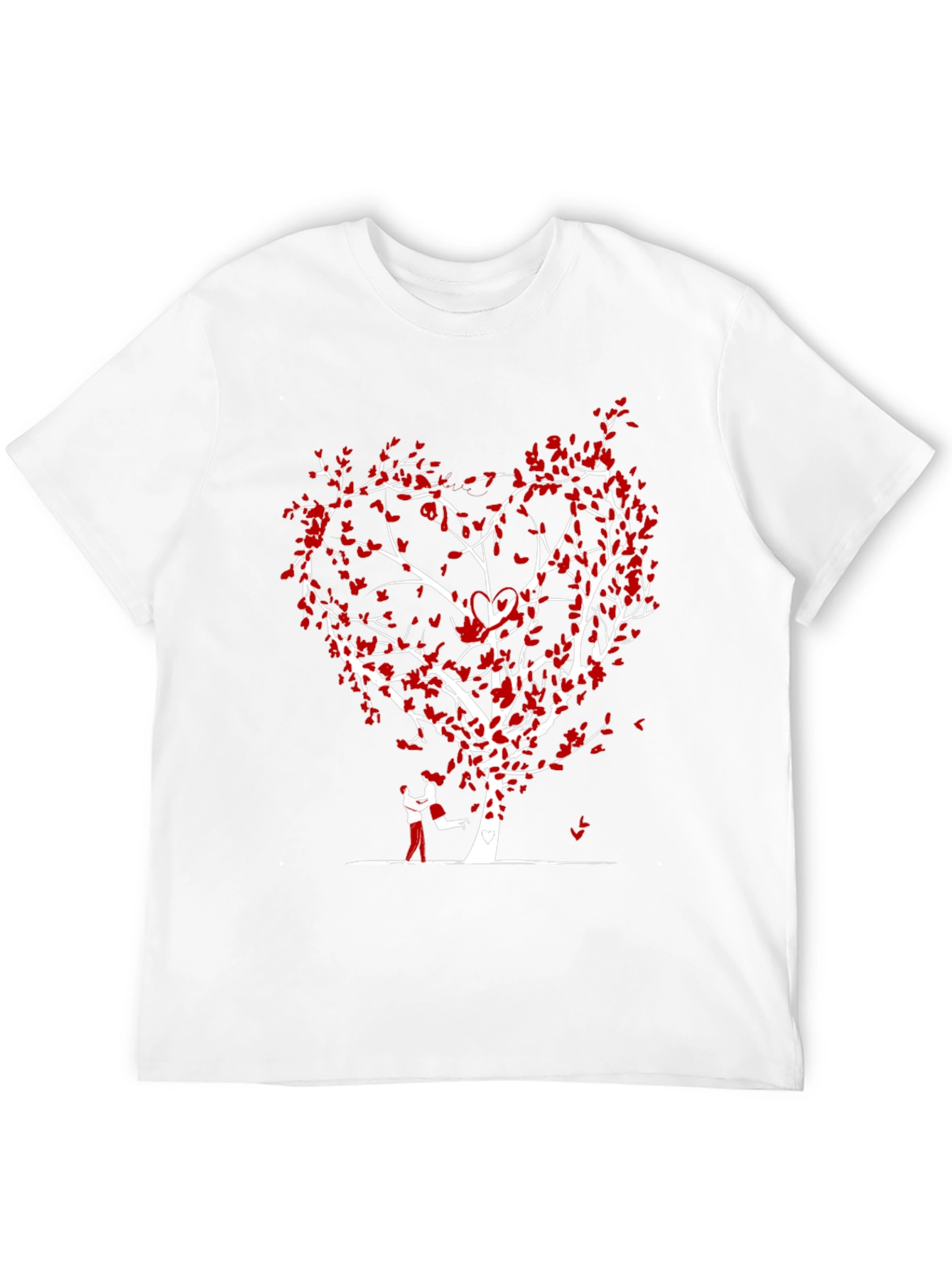 Heart Tree Love Graphic T-Shirt