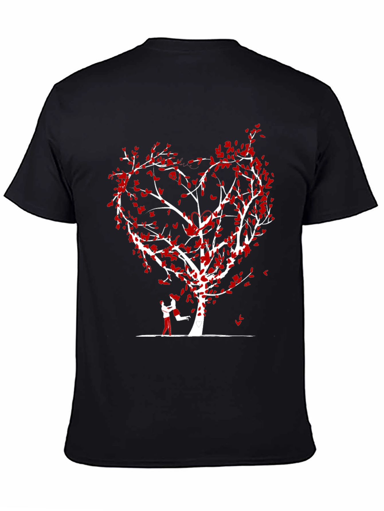 Heart Tree Love Graphic T-Shirt