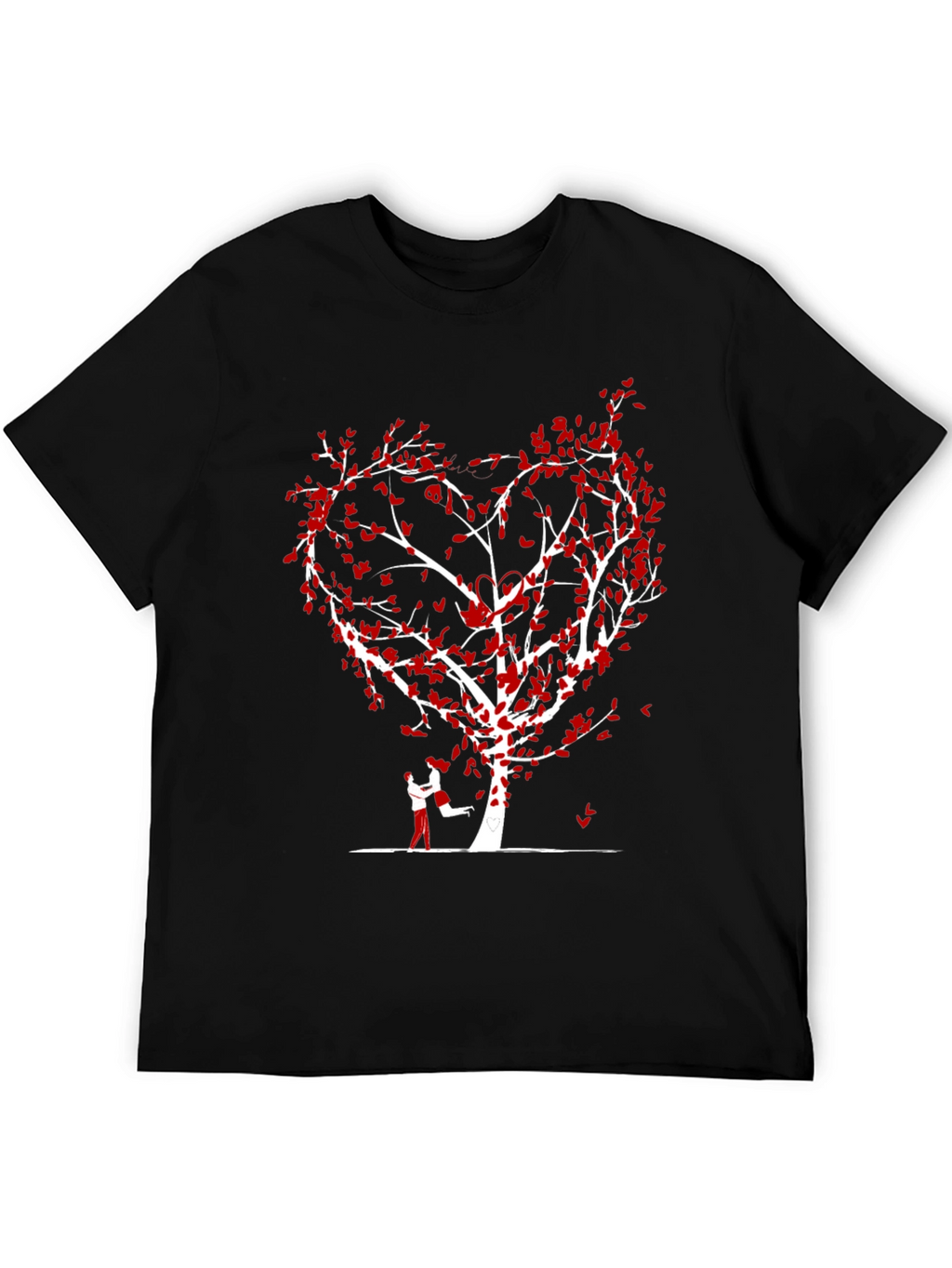 Heart Tree Love Graphic T-Shirt