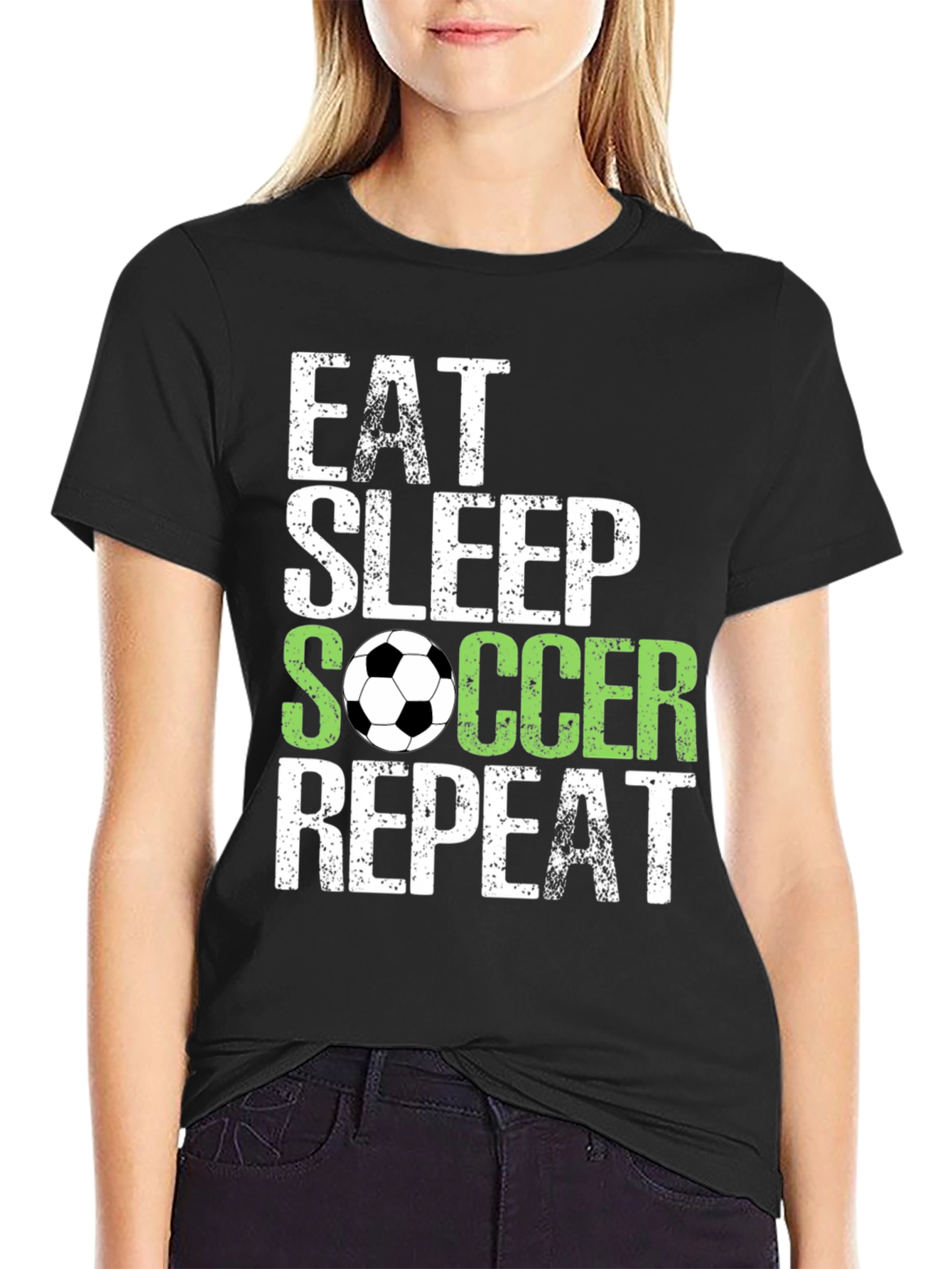 Eat Sleep Soccer Repeat T-Shirt