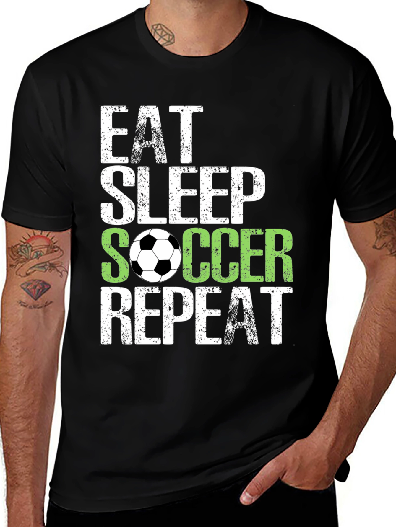 Eat Sleep Soccer Repeat T-Shirt