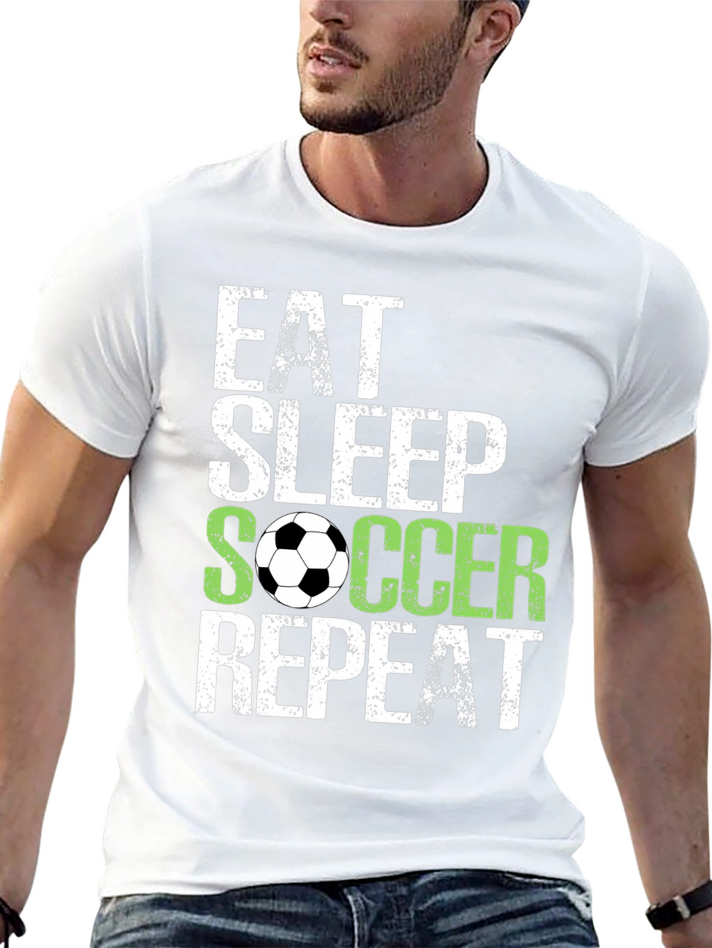 Eat Sleep Soccer Repeat T-Shirt