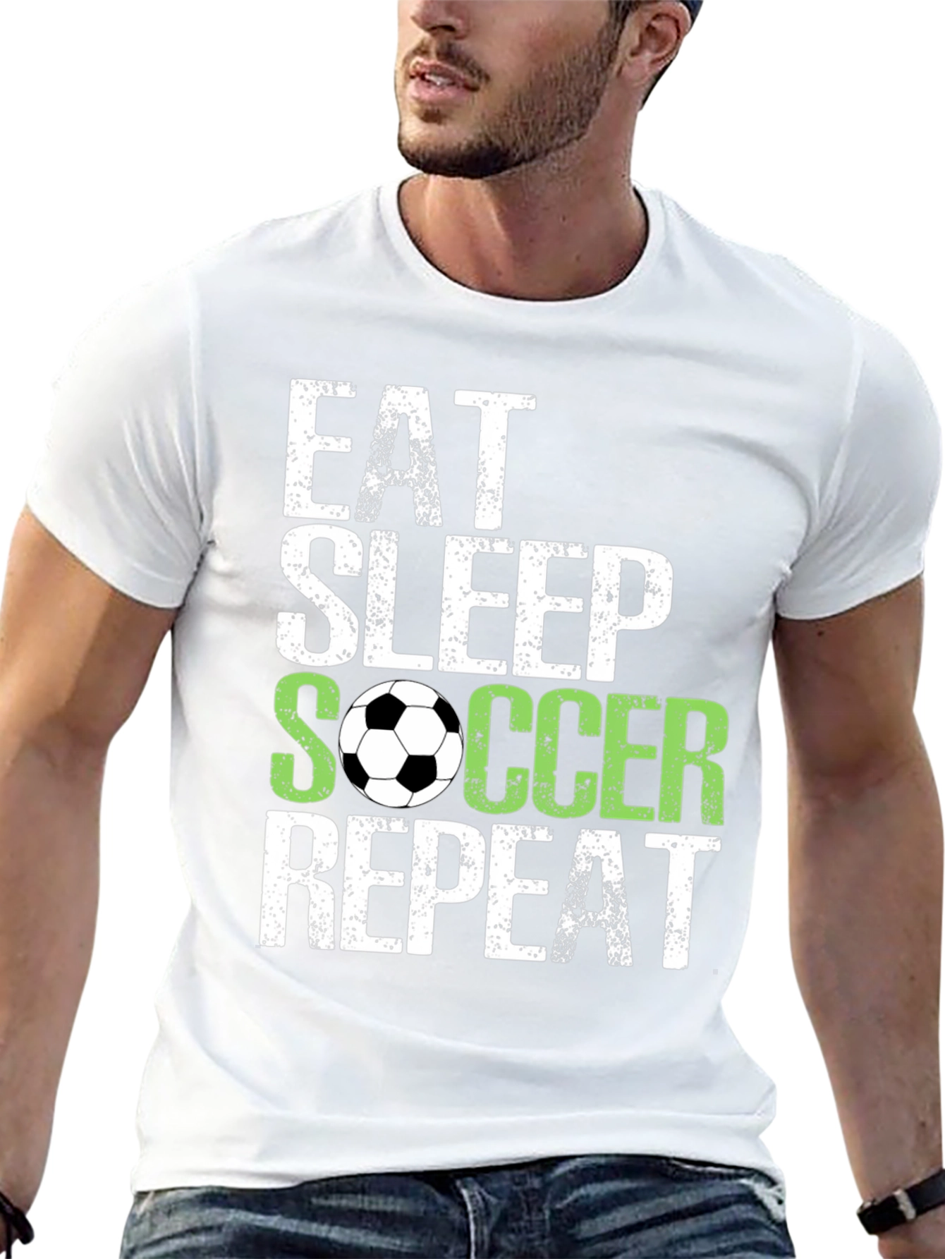 Eat Sleep Soccer Repeat T-Shirt