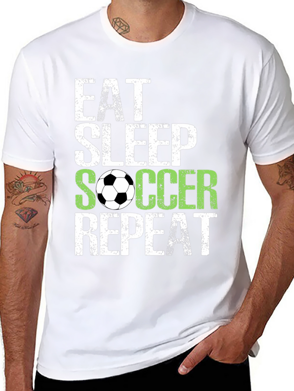 Eat Sleep Soccer Repeat T-Shirt
