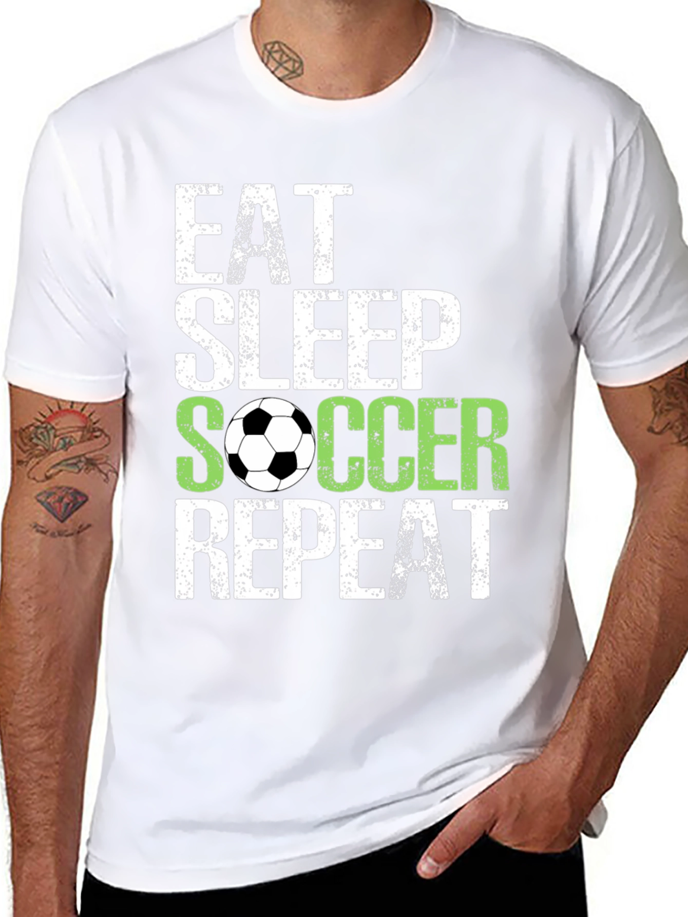 Eat Sleep Soccer Repeat T-Shirt