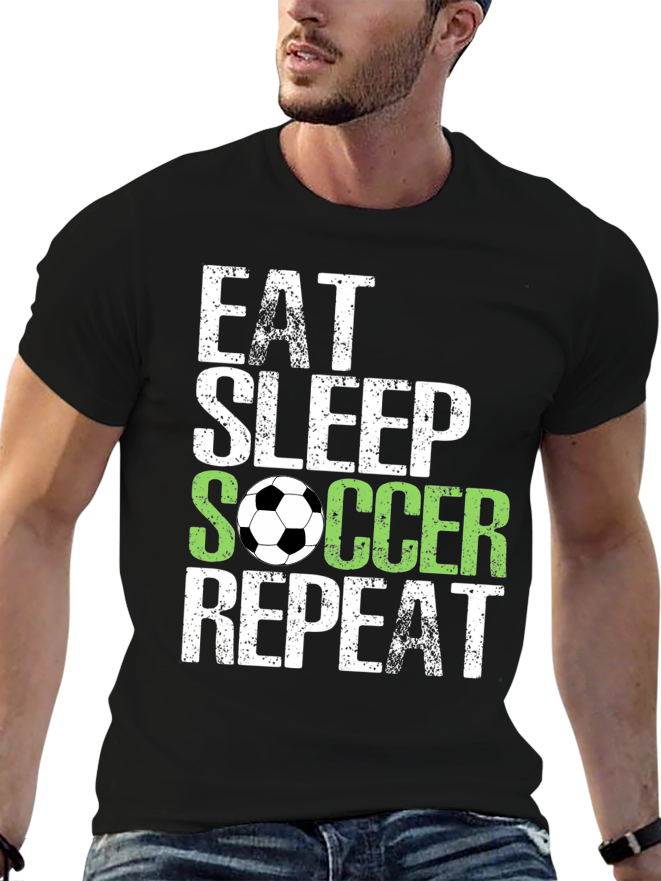 Eat Sleep Soccer Repeat T-Shirt