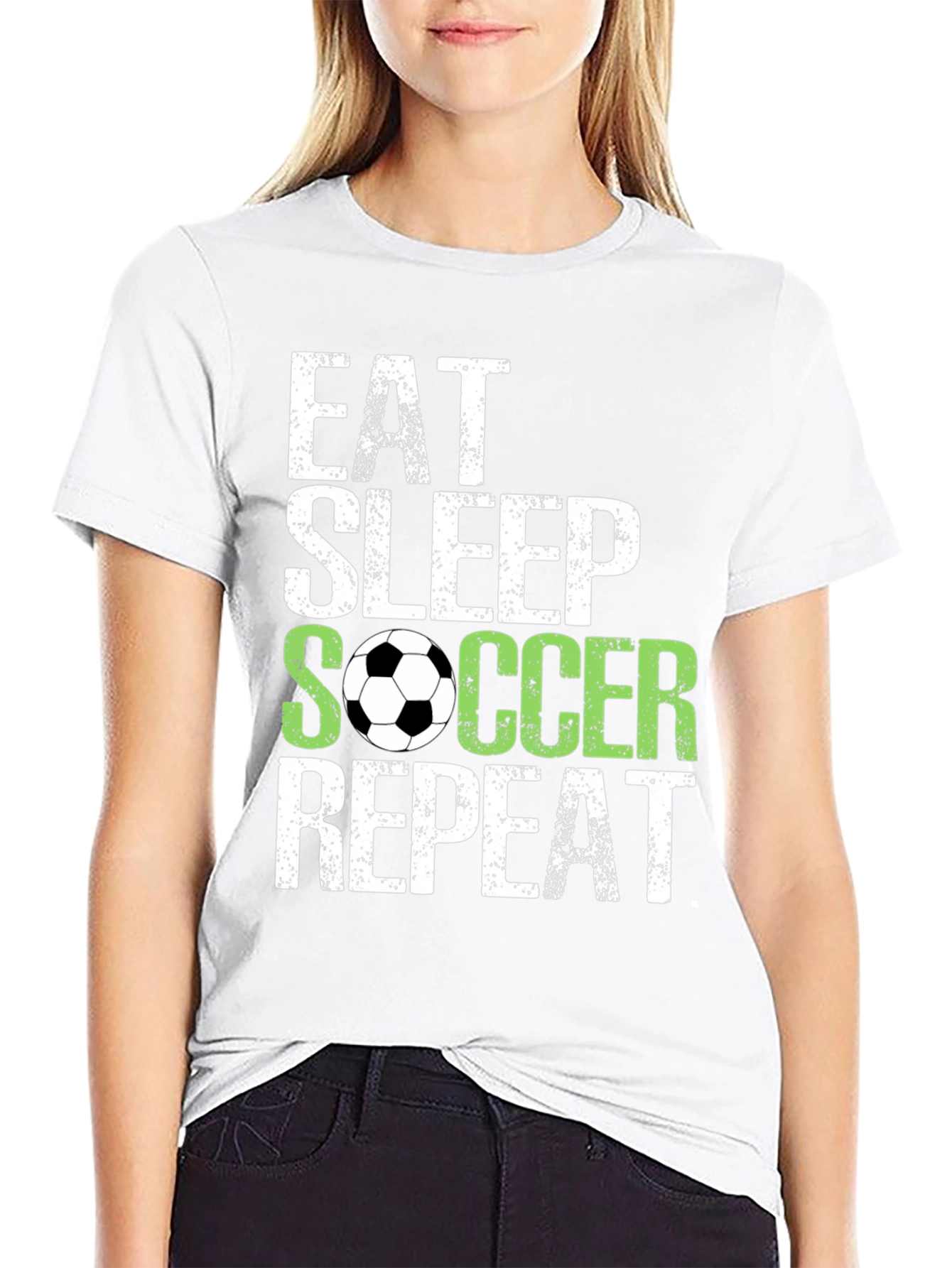 Eat Sleep Soccer Repeat T-Shirt