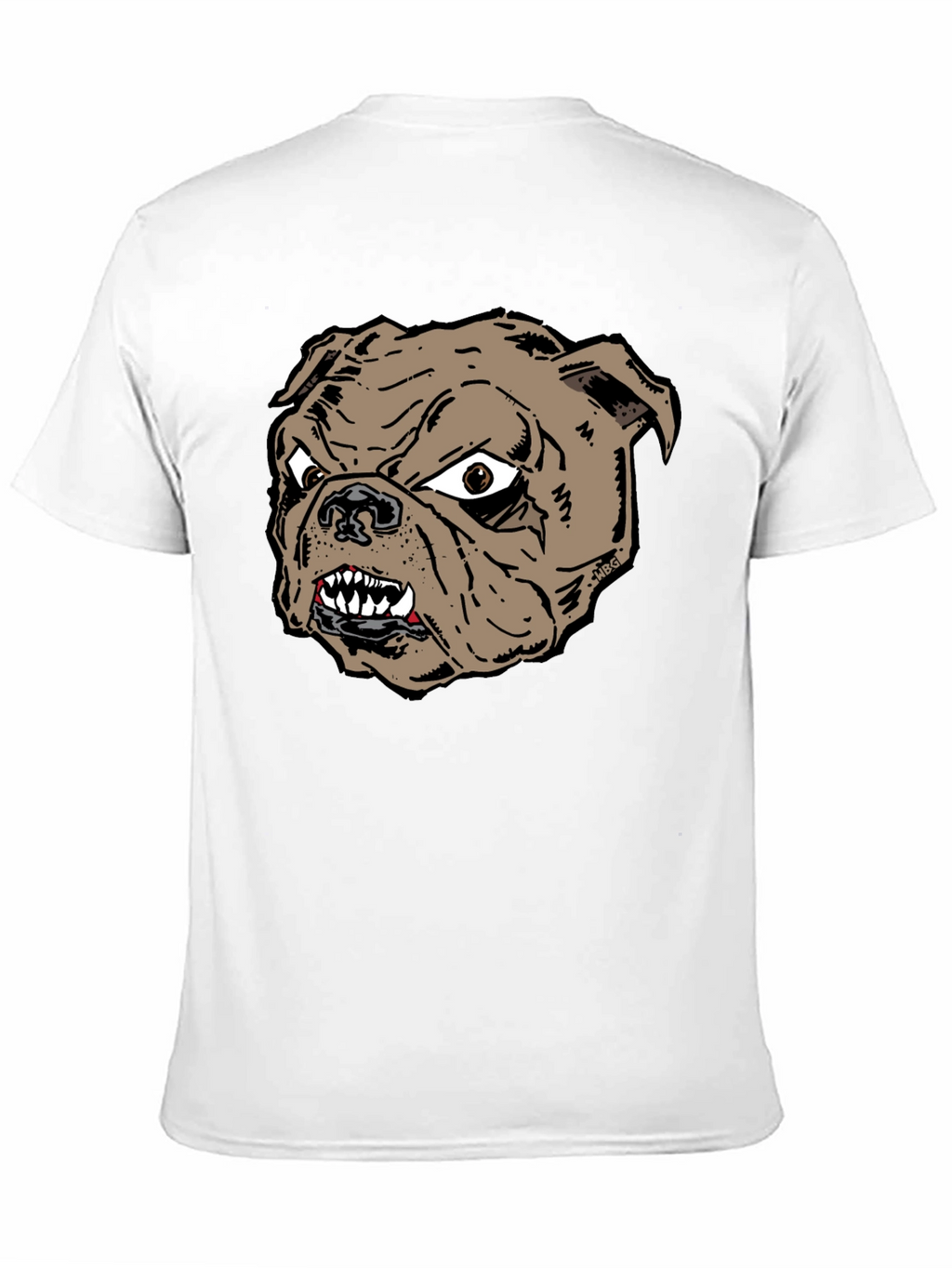Bulldog Graphic Tee - Fierce Dog Lover Shirt