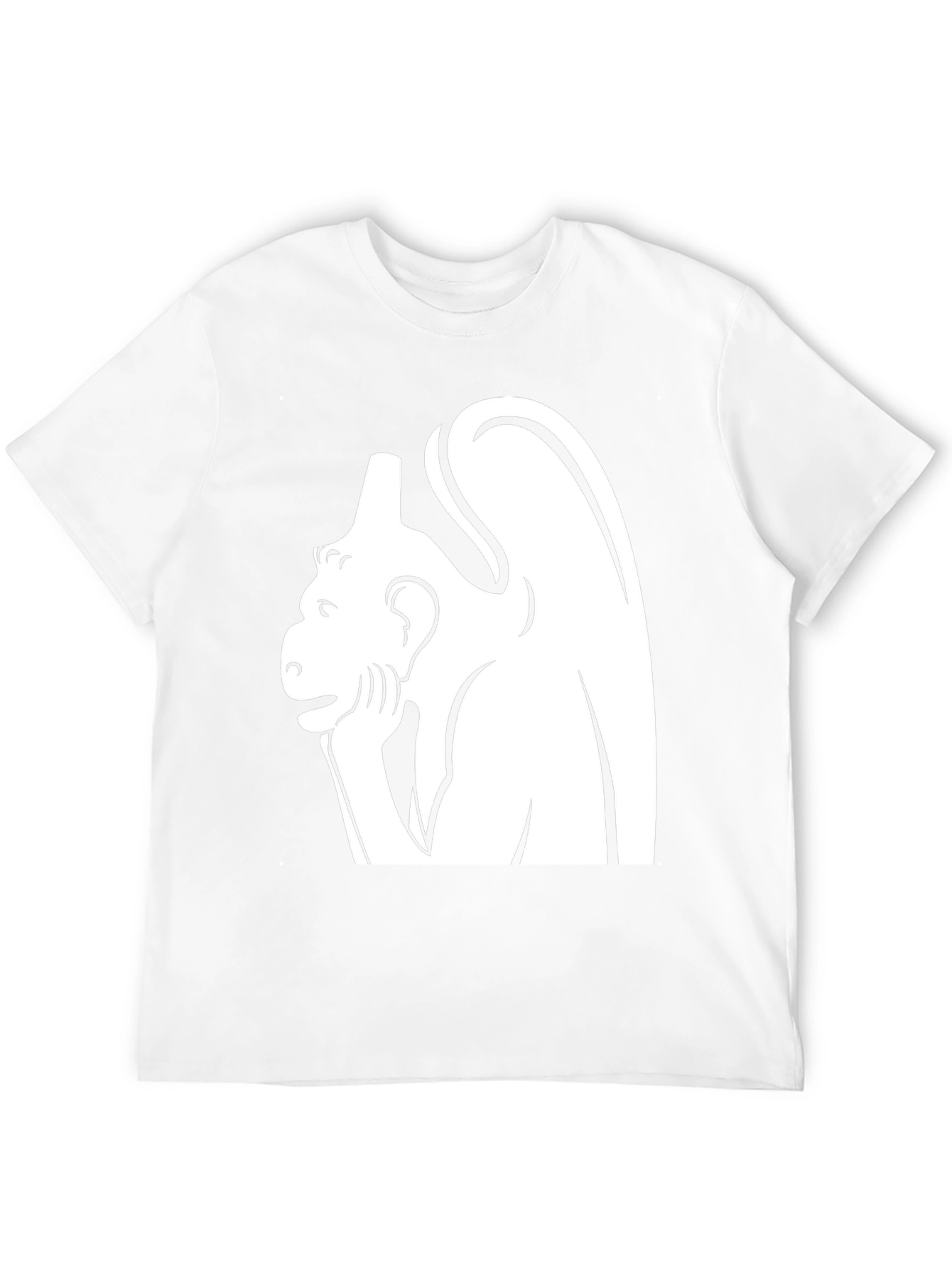 Notre Dame Gargoyle T-Shirt - Black Cotton Blend
