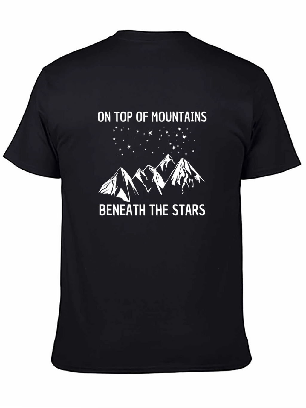 Mountain & Stars Graphic Tee - Nature Lover