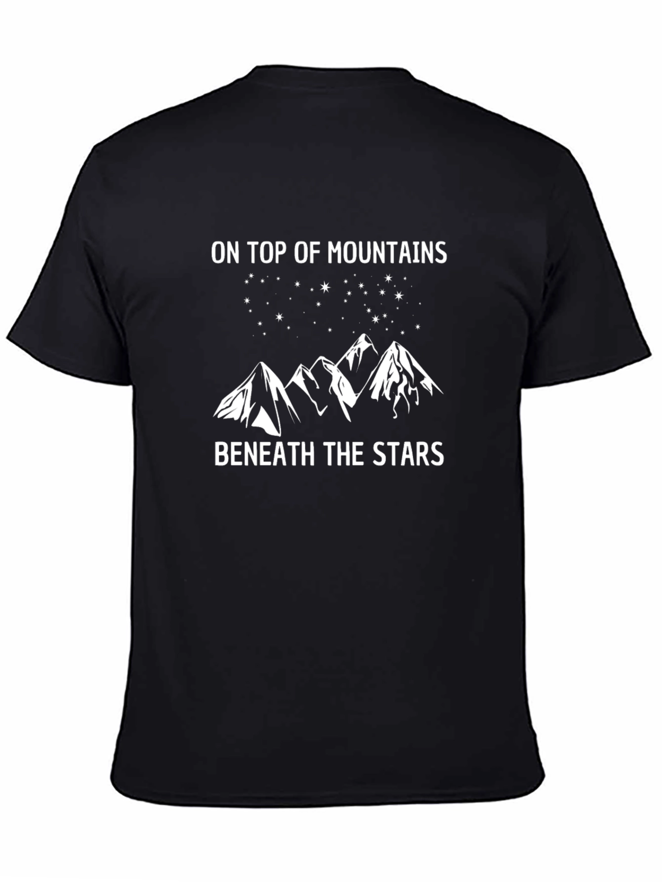 Mountain & Stars Graphic Tee - Nature Lover