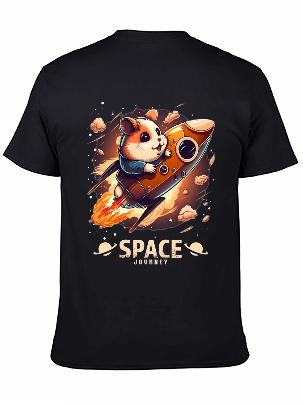Hamster Space Journey T-Shirt