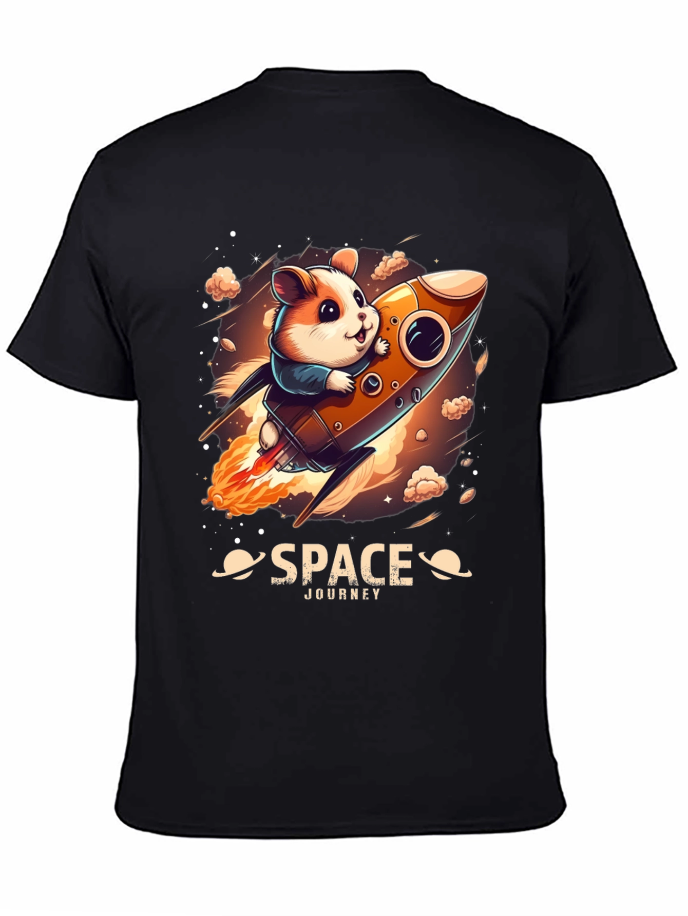 Hamster Space Journey T-Shirt