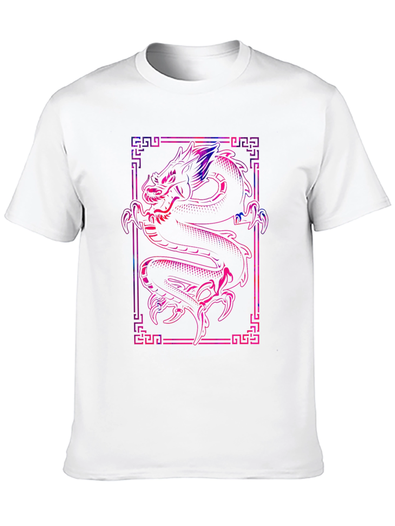 Dragon Graphic Tee - Stylish Black T-Shirt