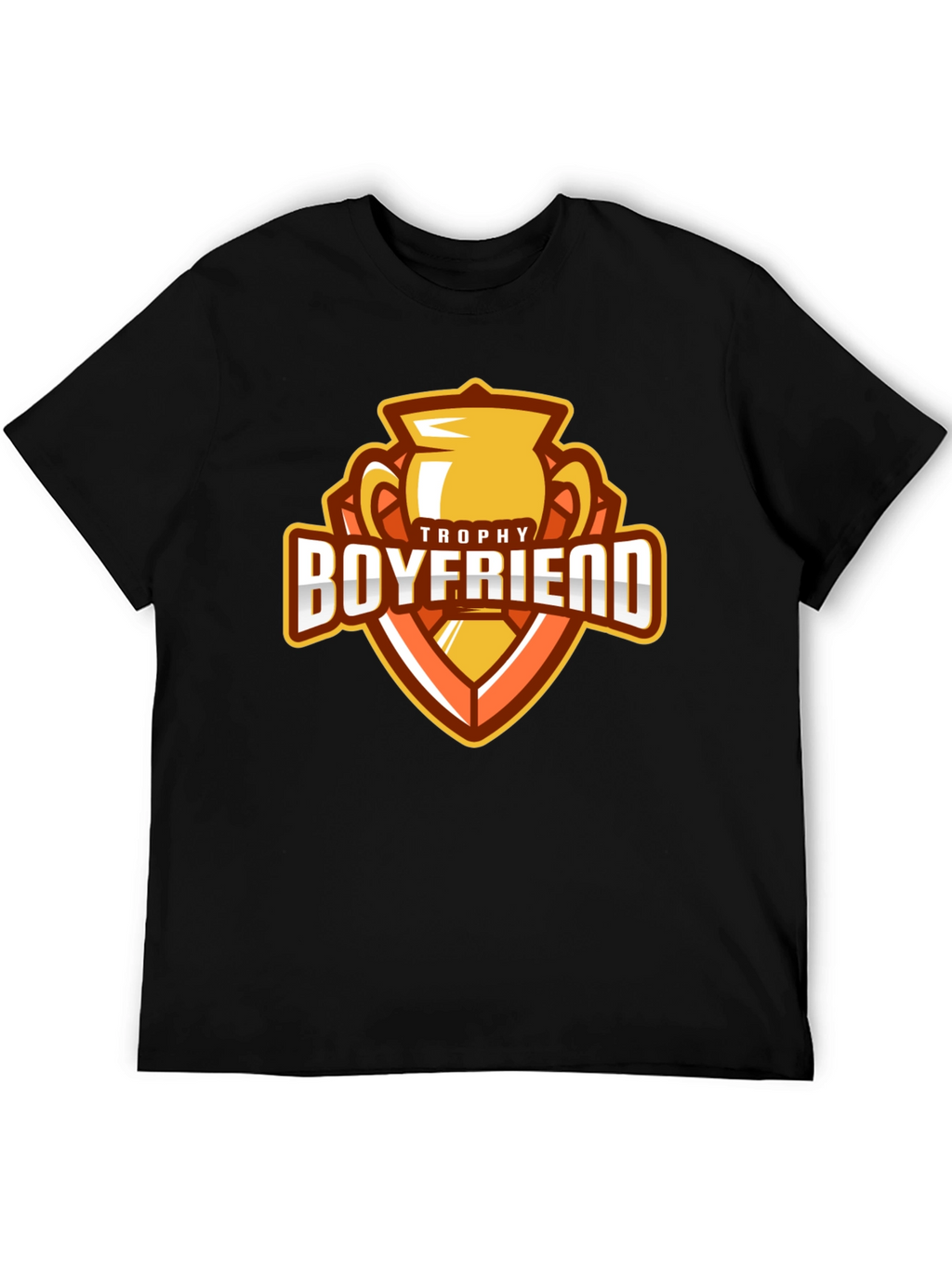 Trophy Boyfriend Graphic Tee - Novelty Mens T-Shirt