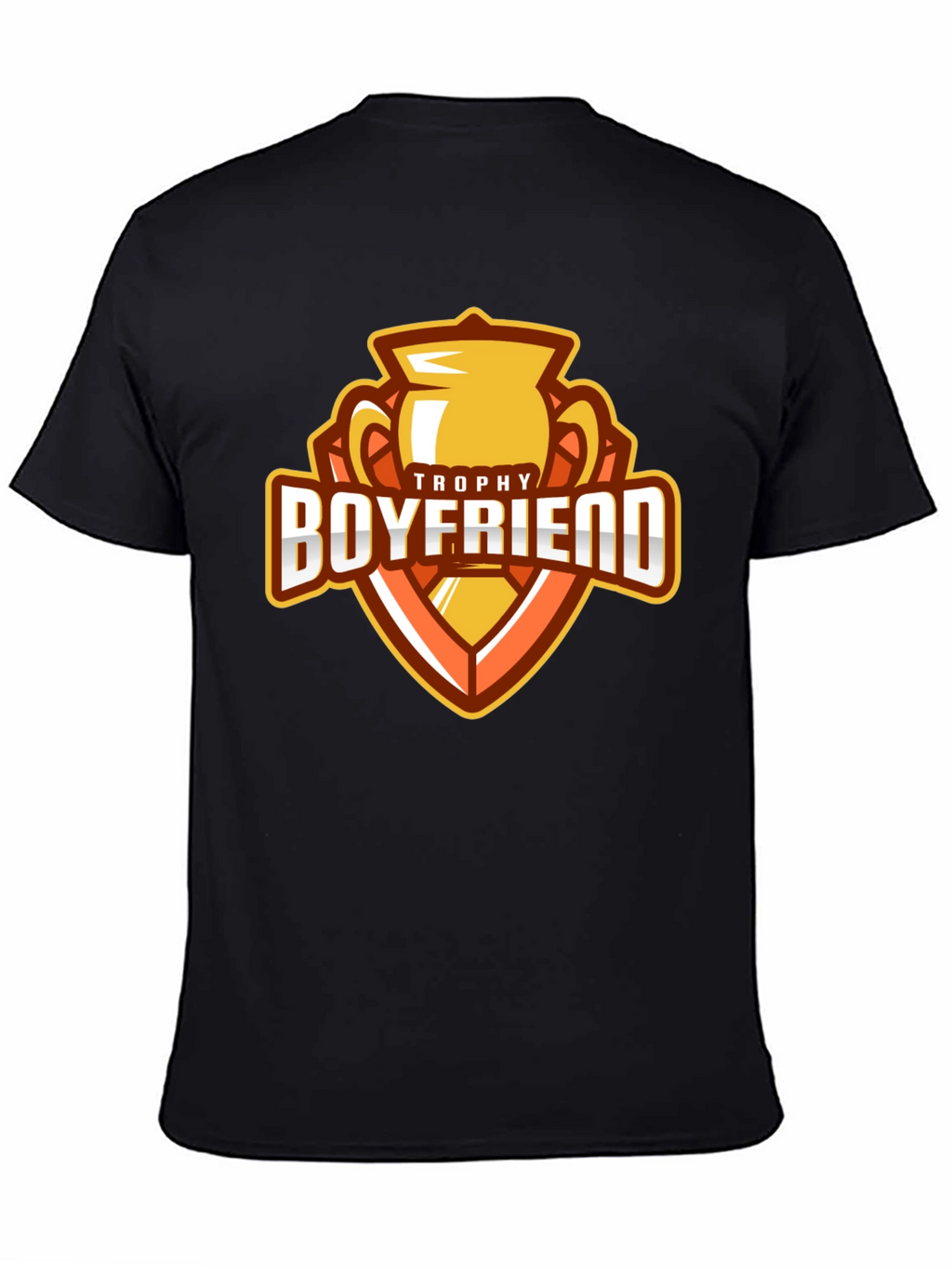Trophy Boyfriend Graphic Tee - Novelty Mens T-Shirt