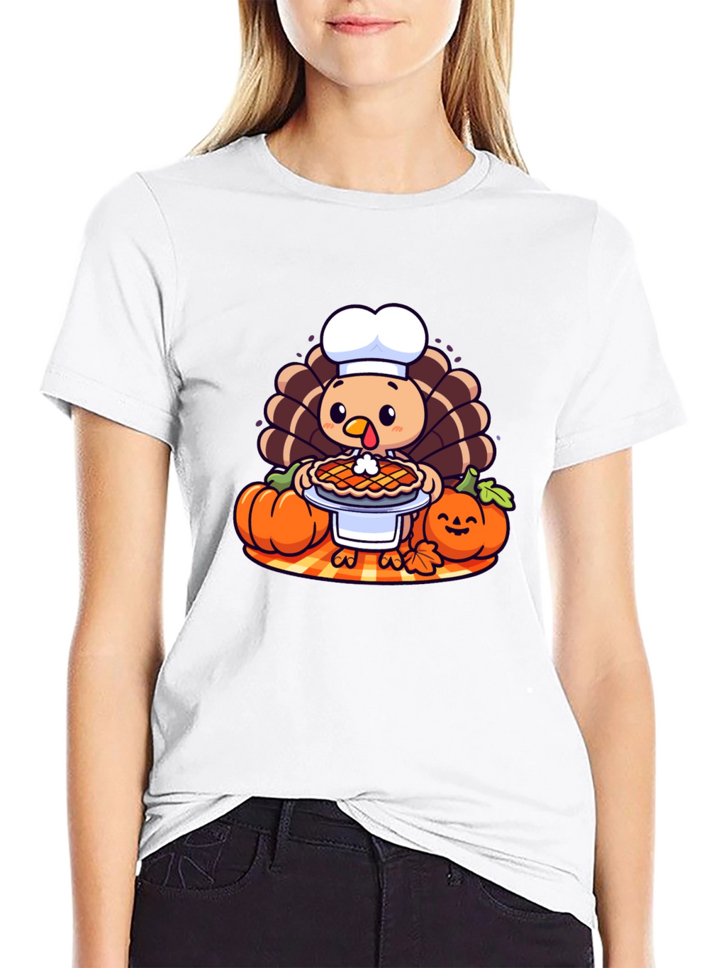 Thanksgiving Turkey Chef T-Shirt