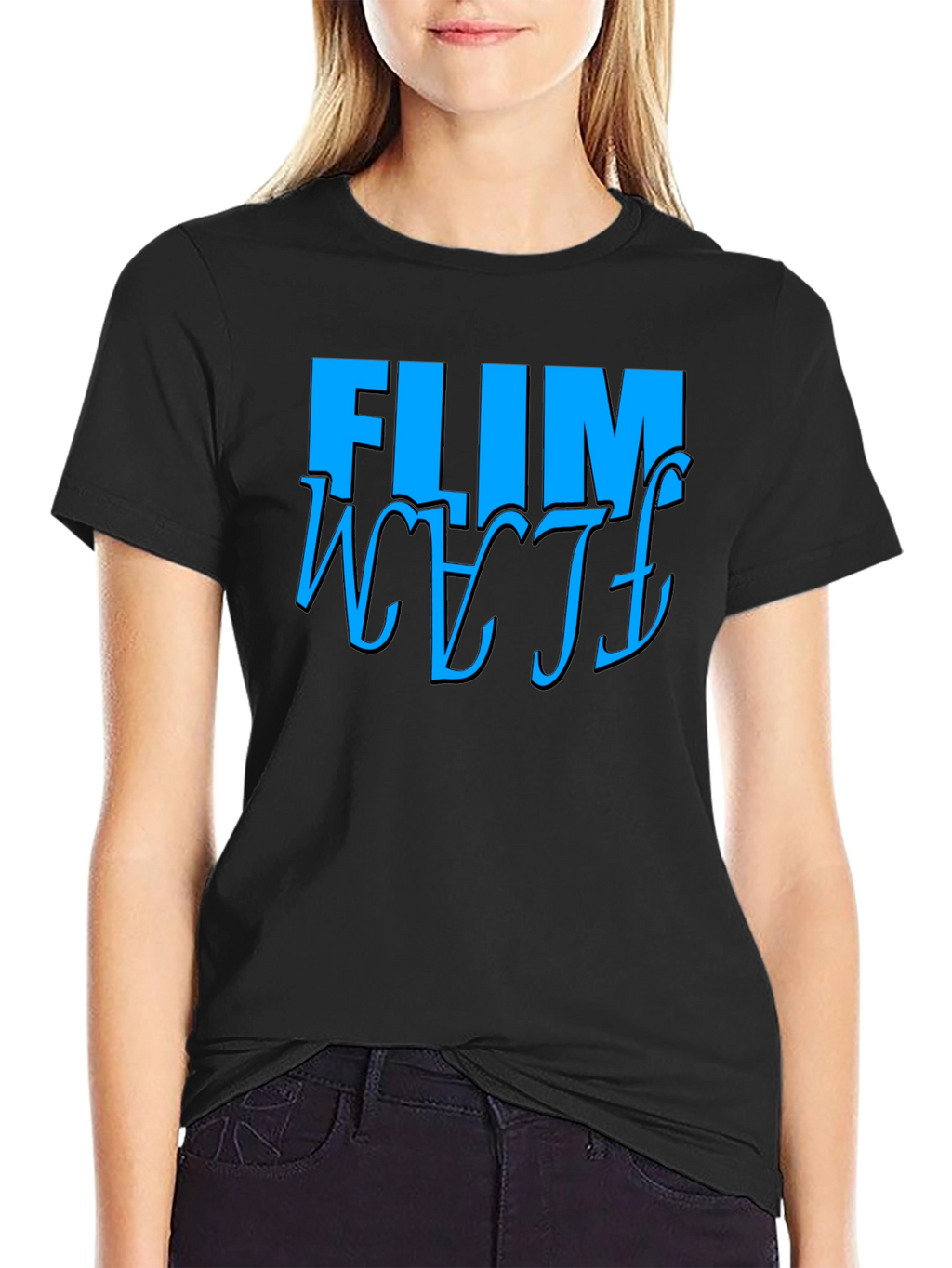 FLIM WETF Graphic Tee - Black