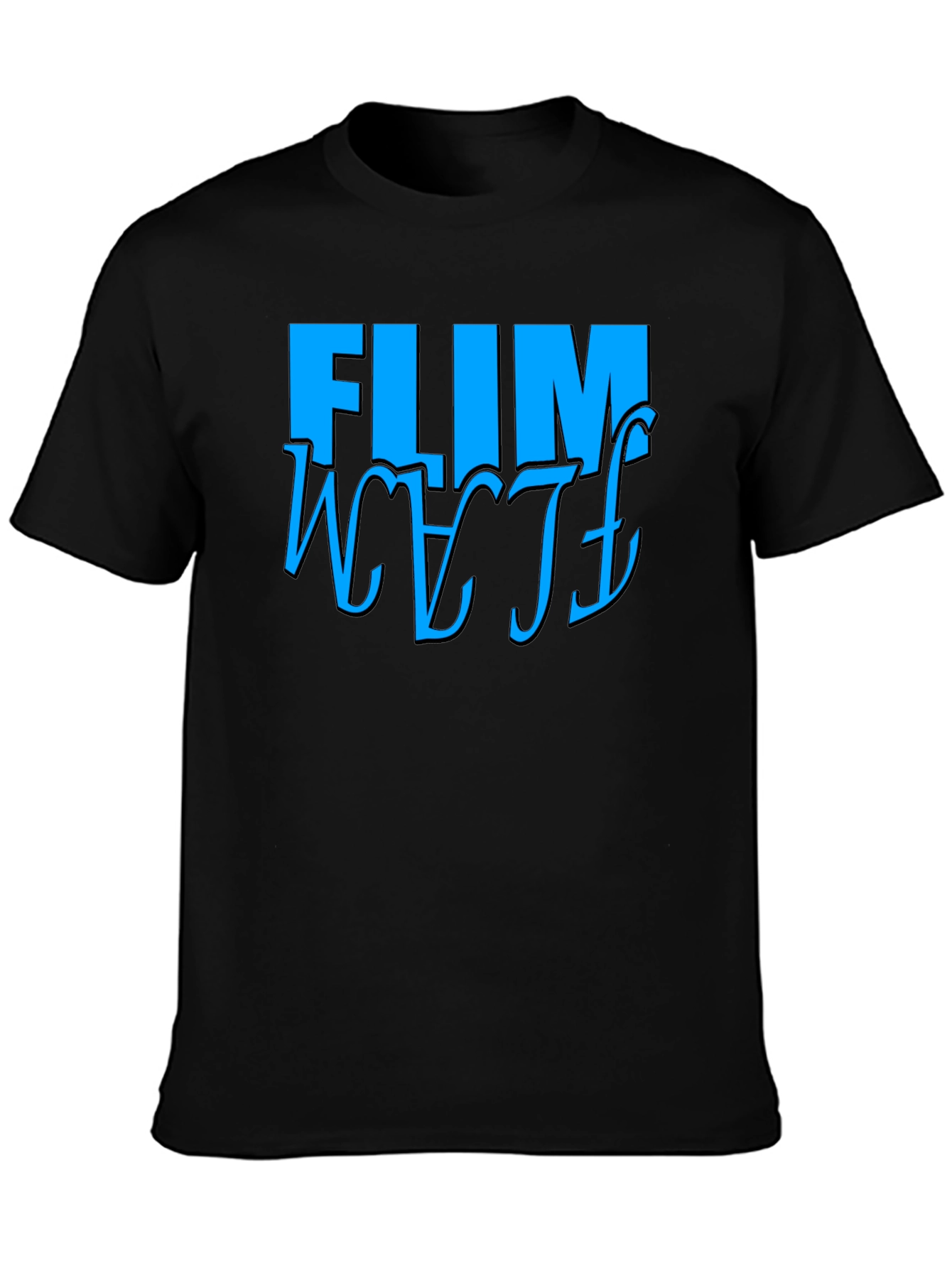 FLIM WETF Graphic Tee - Black