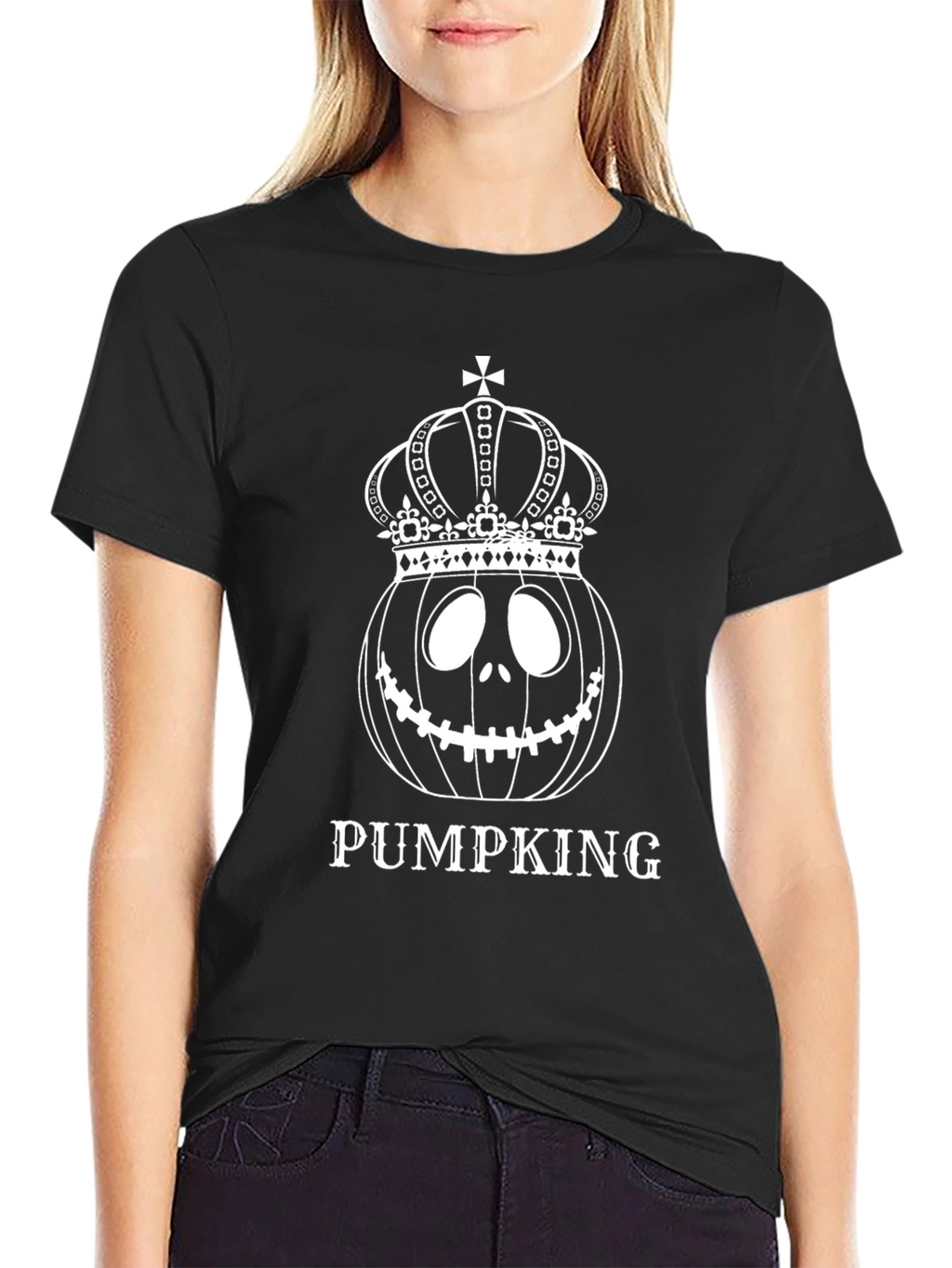 Pumpkin King Graphic Tee - Halloween Shirt