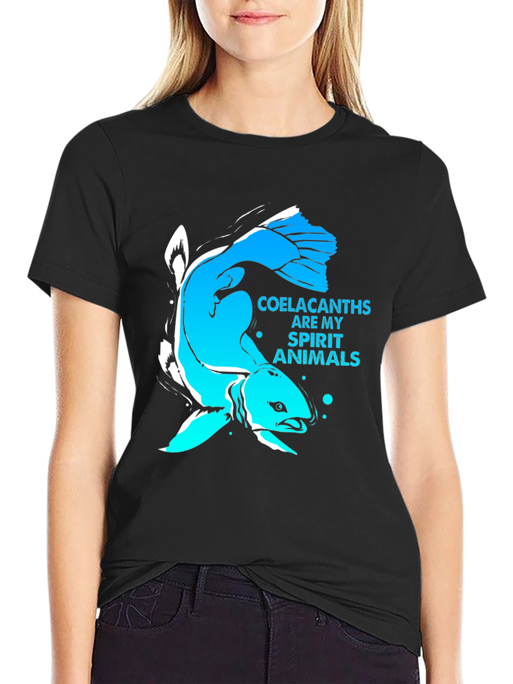 Coelacanths Are My Spirit Animals Graphic Tee
