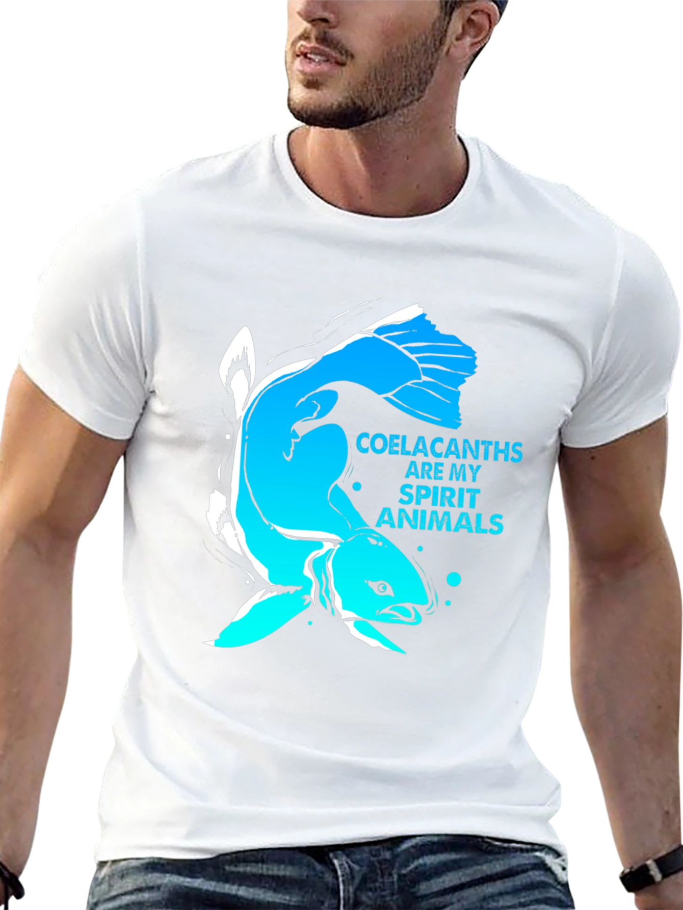 Coelacanths Are My Spirit Animals Graphic Tee