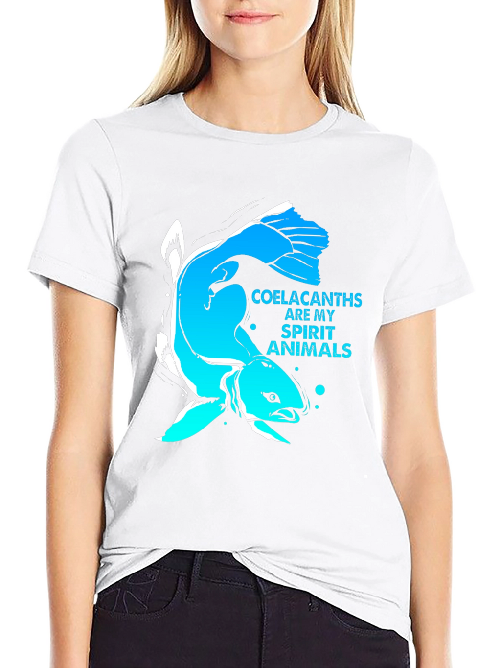 Coelacanths Are My Spirit Animals Graphic Tee