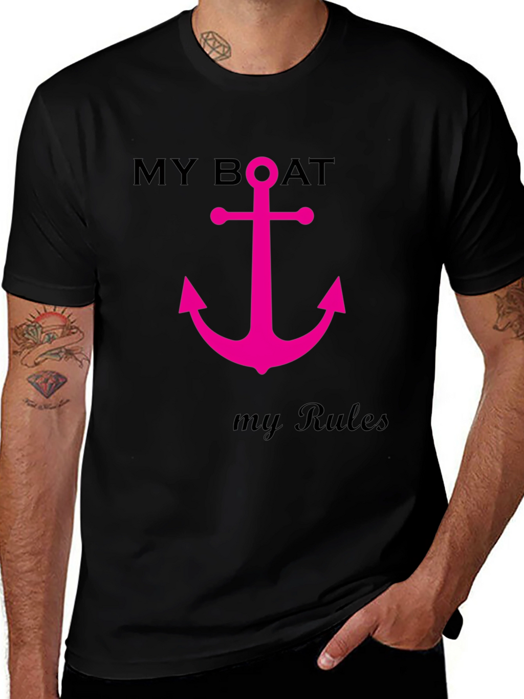 My Boat My Rules Graphic Tee