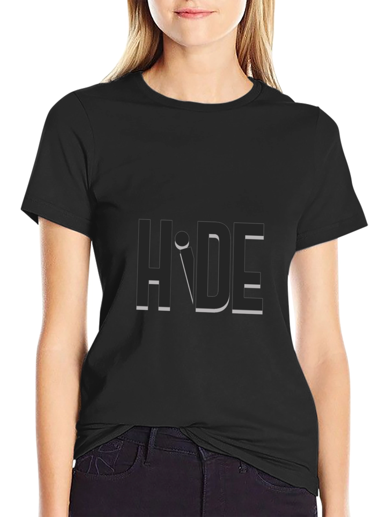 Hide Graphic T-Shirt - Modern Minimalist Tee