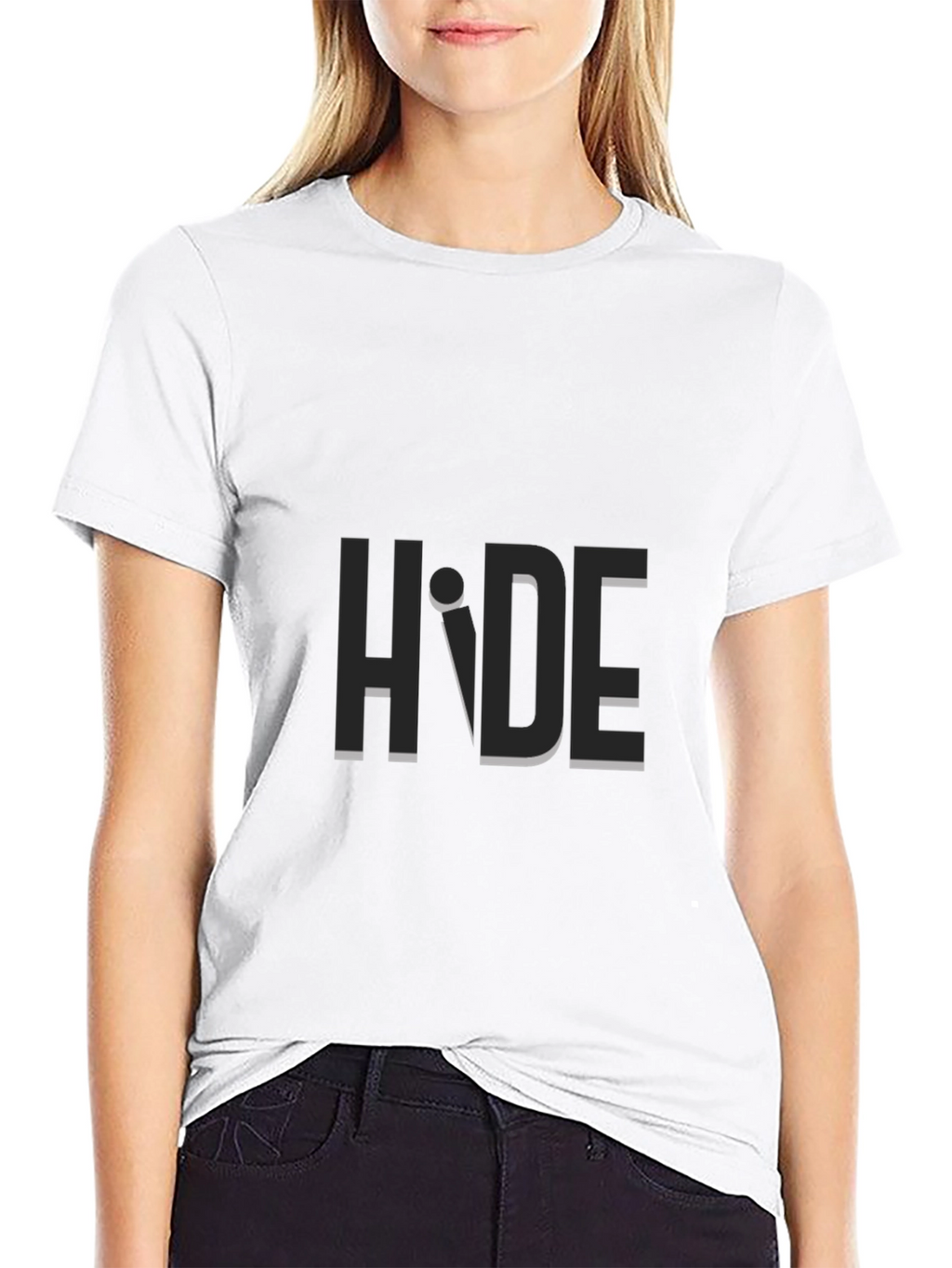 Hide Graphic T-Shirt - Modern Minimalist Tee