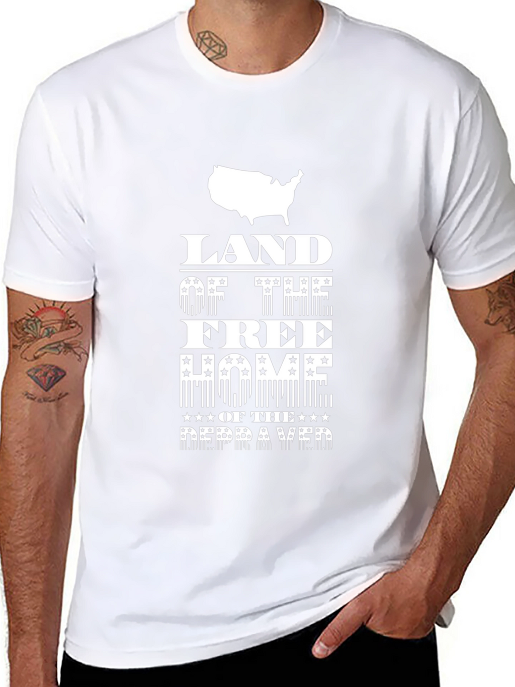 Patriotic Land of the Free T-Shirt