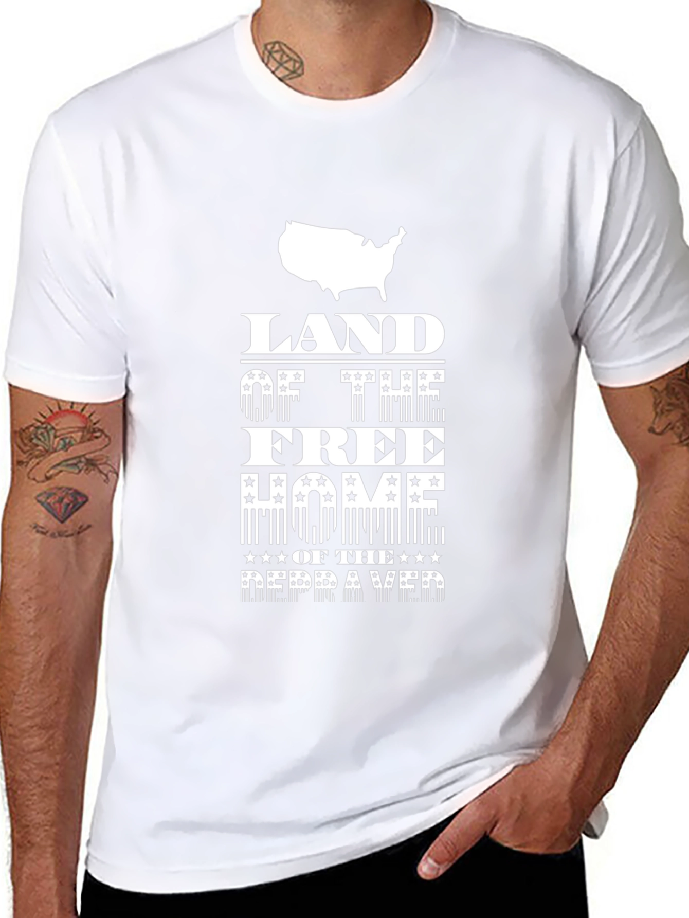 Patriotic Land of the Free T-Shirt